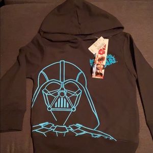 Toddler Star Wars black hoodie size Xs (4)